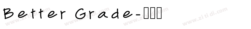Better Grade字体转换